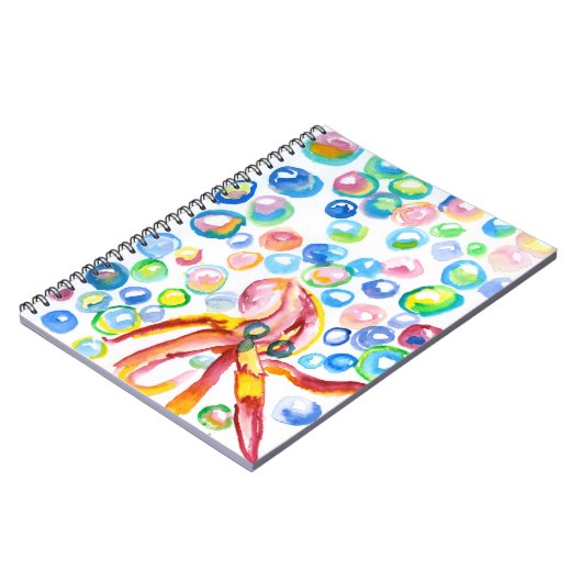 Speels Octopus notitieboek (Linkerzijde)