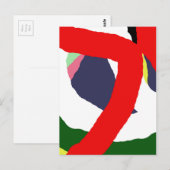 Speels ontwerp van Moma Briefkaart (Voorkant / Achterkant)