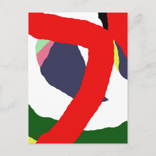 Speels ontwerp van Moma Briefkaart