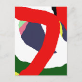 Speels ontwerp van Moma Briefkaart (Voorkant)