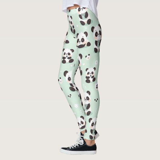 speels pandapatroon leggings (Links)