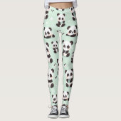 speels pandapatroon leggings (Voorkant)
