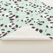 speels pandapatroon sherpa deken (3/4)