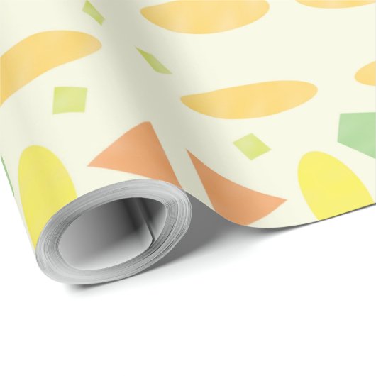 Speels pastel naadloos ontwerp cadeaupapier (Rol Hoek)