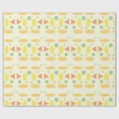 Speels pastel naadloos ontwerp cadeaupapier (Vlak)