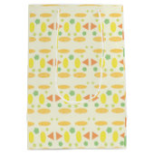 Speels pastel naadloos ontwerp medium cadeauzakje (Achterkant)