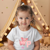 Speels Piggy T-shirt voor Tots