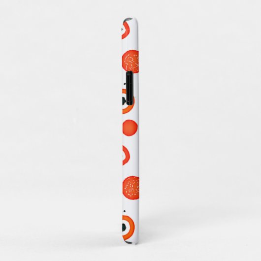 Speels puntcirkelpatroon Case-Mate iPhone case (Achterkant/rechts)