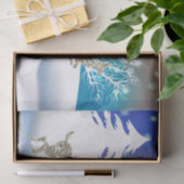 Speels Reindeer Vakantie tissue papier (Geschenk)