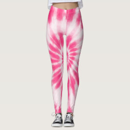 Speels roze & witte Valentijnsdag Kleurrijk Leggings