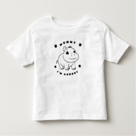 Speels & Schattige! Pygmee-nijlpaard Kinder Shirts
