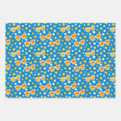 Speels Zomer Zonnebril Patroon Inpakpapier Vel (Voorkant 3)