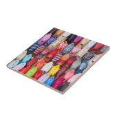 Speelschoenen in een winkel in de soep tegeltje (Zijkant)