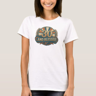 Speelse 30 EN GESEGEND 2D Custom Creatie T-shirt