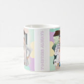 Speelse aangepaste familiefoto koffiemok (Center)