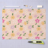 Speelse Abstracte bloemen Tissuepapier (Craft)