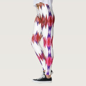 Speelse Abstracte Patroon Leggings (Links)