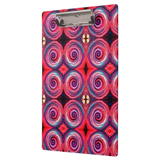 Speelse Abstracte vortex Klembord (Links)