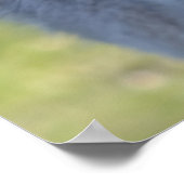 Speelse Alaska Husky slee Hond Mooie Art Print (Hoek)