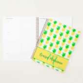 Speelse Ananas Illustratie met Polka Dots Planner (Display)