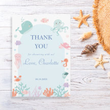 Speelse Aqua Onderwater Oceaandieren Baby