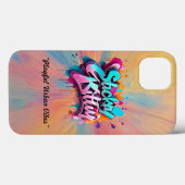 "Speelse artistieke flair" Case-Mate iPhone Case (Achterkant (horizontaal))