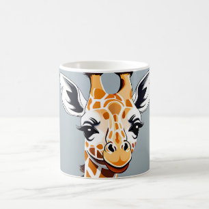Speelse Baby Giraffe Dier Koffiemok