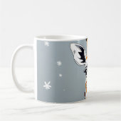 Speelse Baby Giraffe Dier Koffiemok (Links)
