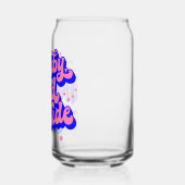 Speelse Baby, het is koud buiten het winterontwerp Blikvorm Glas (Links)