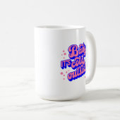 Speelse Baby, het is koud buiten het winterontwerp Koffiemok (Voorkant rechts)