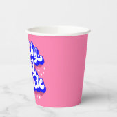 Speelse Baby, het is koud buiten het winterontwerp Papieren Bekers (Links)