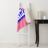 Speelse Baby, het is koud buiten het winterontwerp Sherpa Deken (In situ)