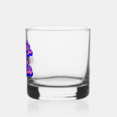 Speelse Baby, het is koud buiten het winterontwerp Whisky Glas (Links)