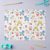 Speelse baby's tissuepapier (Craft)