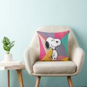 Speelse Beagle Cartoon Geometrische Pop Art Kussen (Stoel)