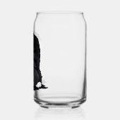 Speelse Bernese Puppy Kunst Blikvorm Glas (Links)