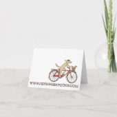 Speelse Black Labrador Retriever | Schattigee zwar Kaart (Achterkant)