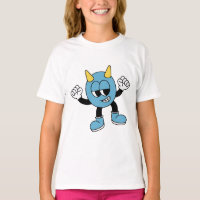 Speelse Blauwe Monster
