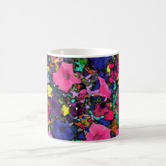 Speelse bloemen ~ Mok / Cup (Center)