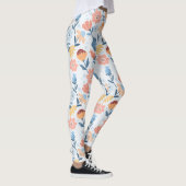Speelse bloempatroon Leggings (Rechts)