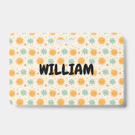 Speelse Boho Sun Badge