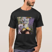 Speelse Bond met White Tiger Cub T-shirt (Voorkant)