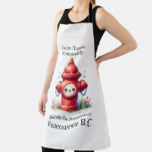 Speelse brandkraan in het park schort (Insitu)