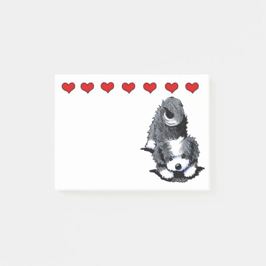 Speelse Buigende Havanese Post-it® Notes (Voorkant)