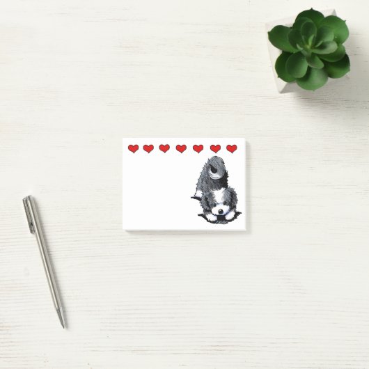 Speelse Buigende Havanese Post-it® Notes (Kantoor)