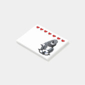 Speelse Buigende Havanese Post-it® Notes (Schuin)