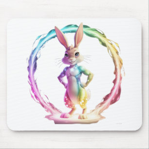 Speelse Bunny Bliss Muismat