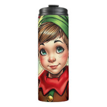 Speelse Cartoon Elf | Kerstmis
