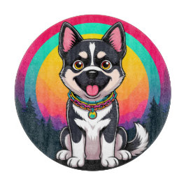 Speelse Cartoon Hond Snijplank