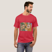 Speelse Cartoon Karakter T-shirt (Voorkant volledig)